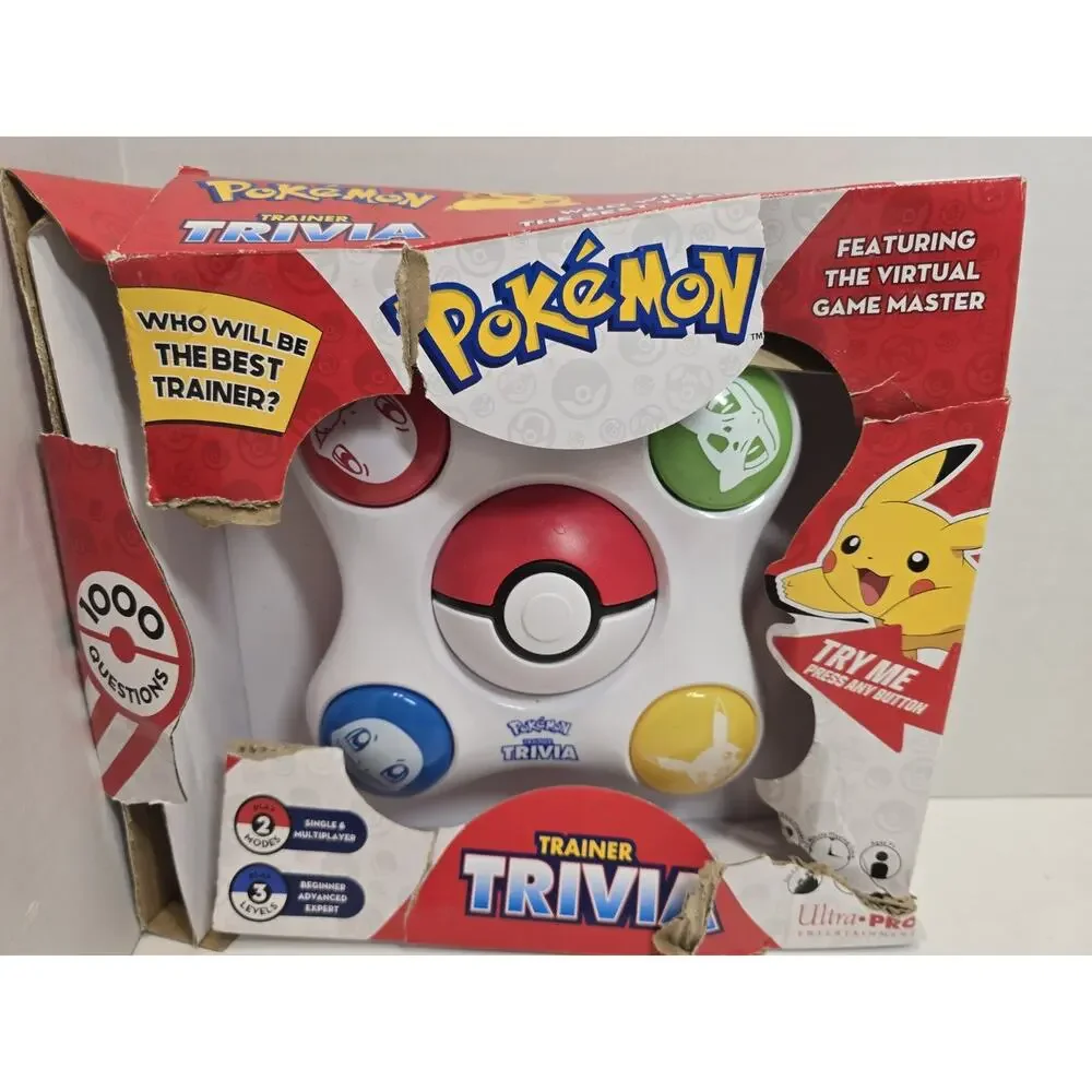 Pokemon Trainer Trivia Game Electronic 1000 Questions - 2021 NIB